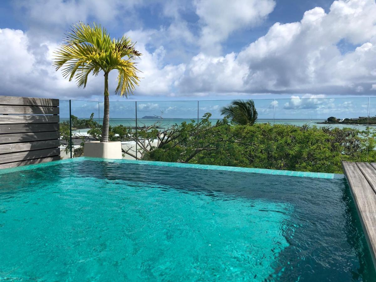 Penthouse 3 Chambres Vue Lagon Imprenable Calodyne Bagian luar foto