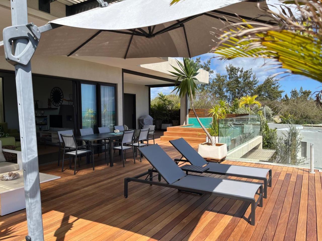 Penthouse 3 Chambres Vue Lagon Imprenable Calodyne Bagian luar foto