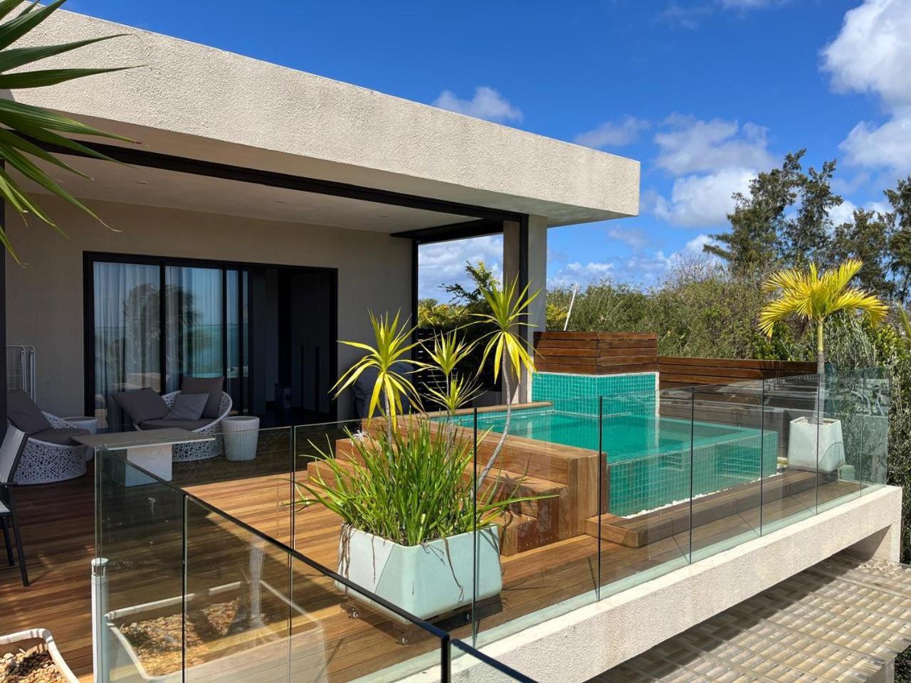 Penthouse 3 Chambres Vue Lagon Imprenable Calodyne Bagian luar foto